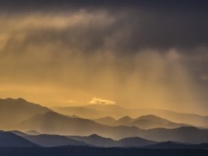 Sunset Mountain Range