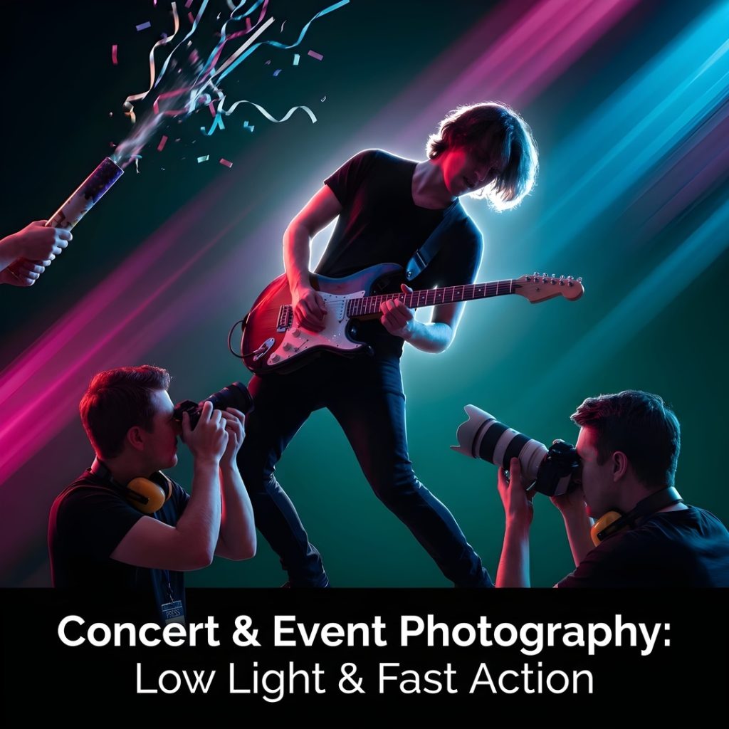
									Concert & Event Photography: Low Light & Fast Action