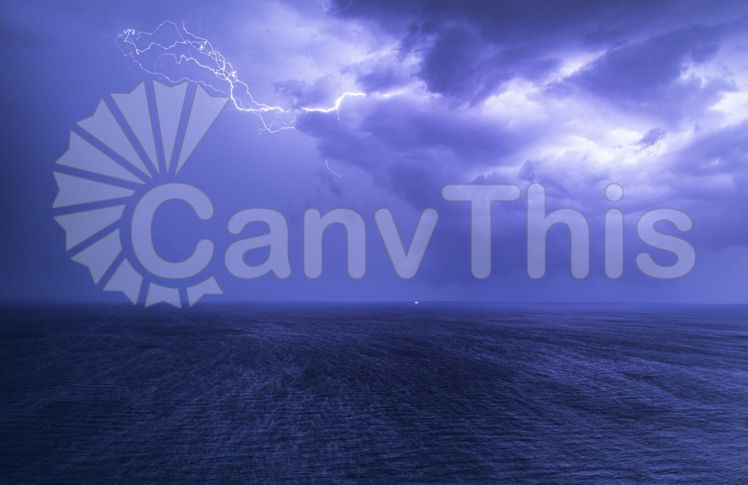 288. Blue Toned Lightning_watermarked