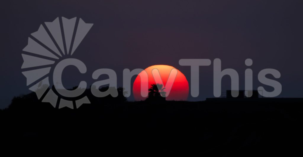 
									Vivid Sunset Scene