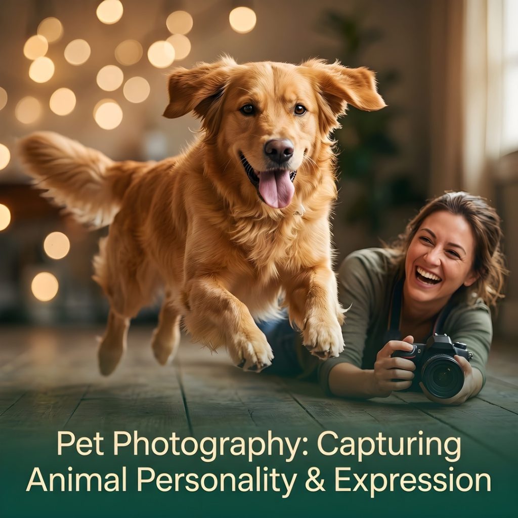 
									Pet Photography: Capturing Animal Personality & Expression