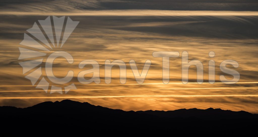 
									Streaked Golden Sky