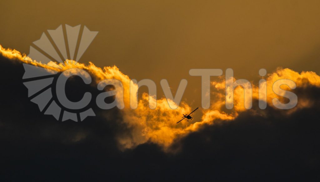 
									Fiery Sunset Sky