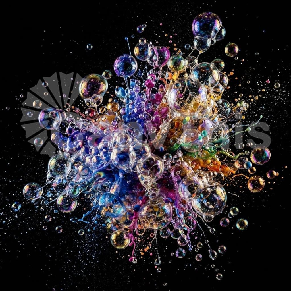 
									Bubble Universe — Soap Film Galaxy Study
