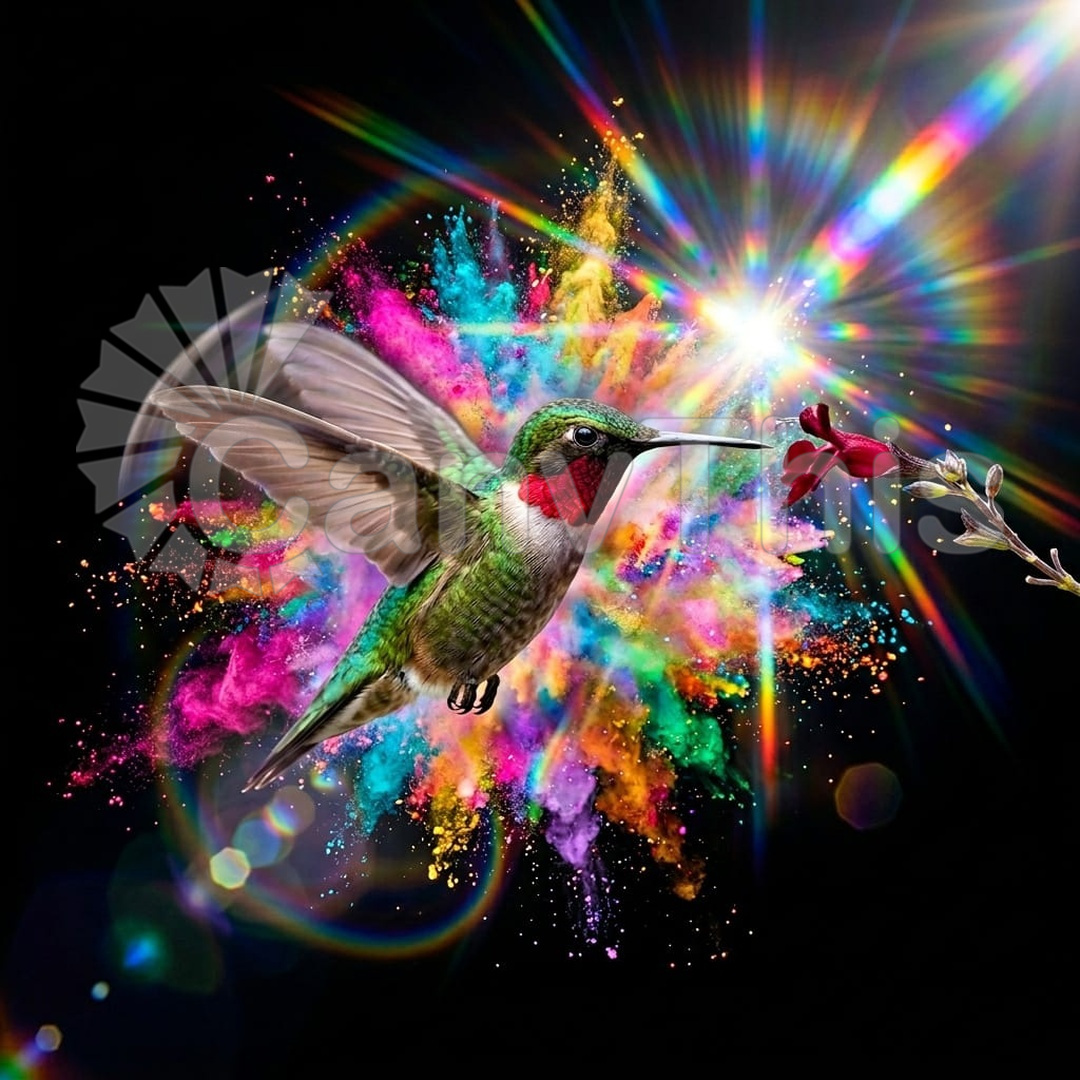 45_Prismatic Lens Flare — Anamorphic Streak Abstract_watermarked