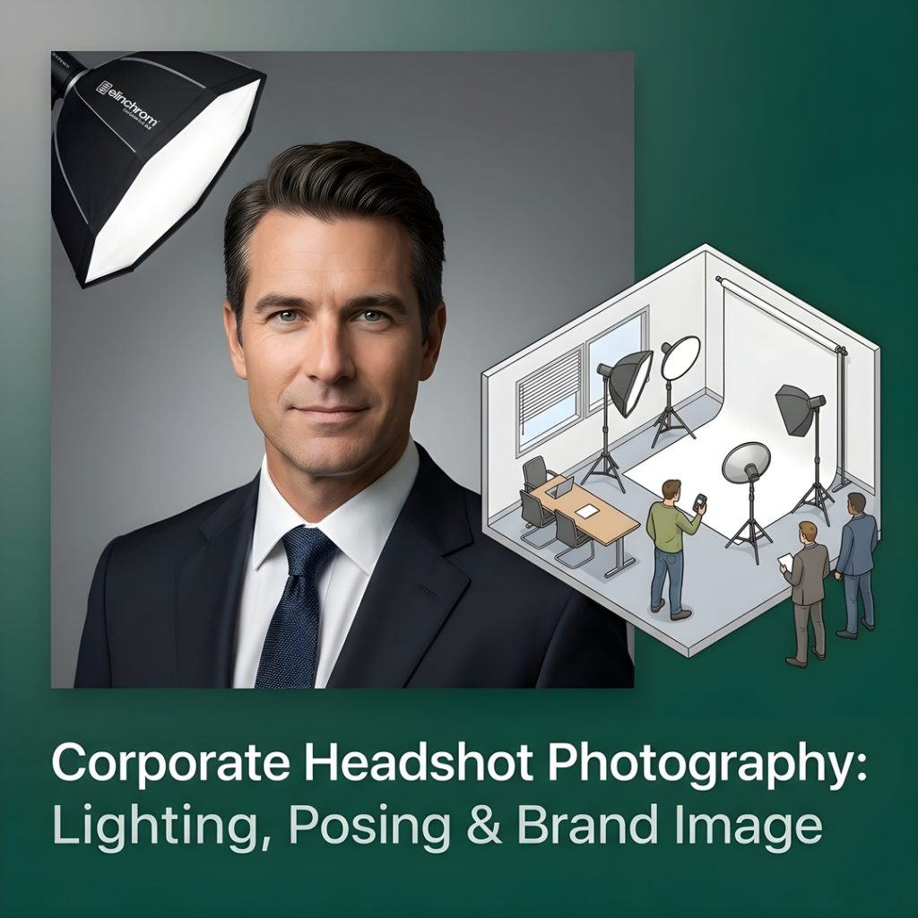 
									Corporate Headshot Photography: Lighting, Posing & Brand Image