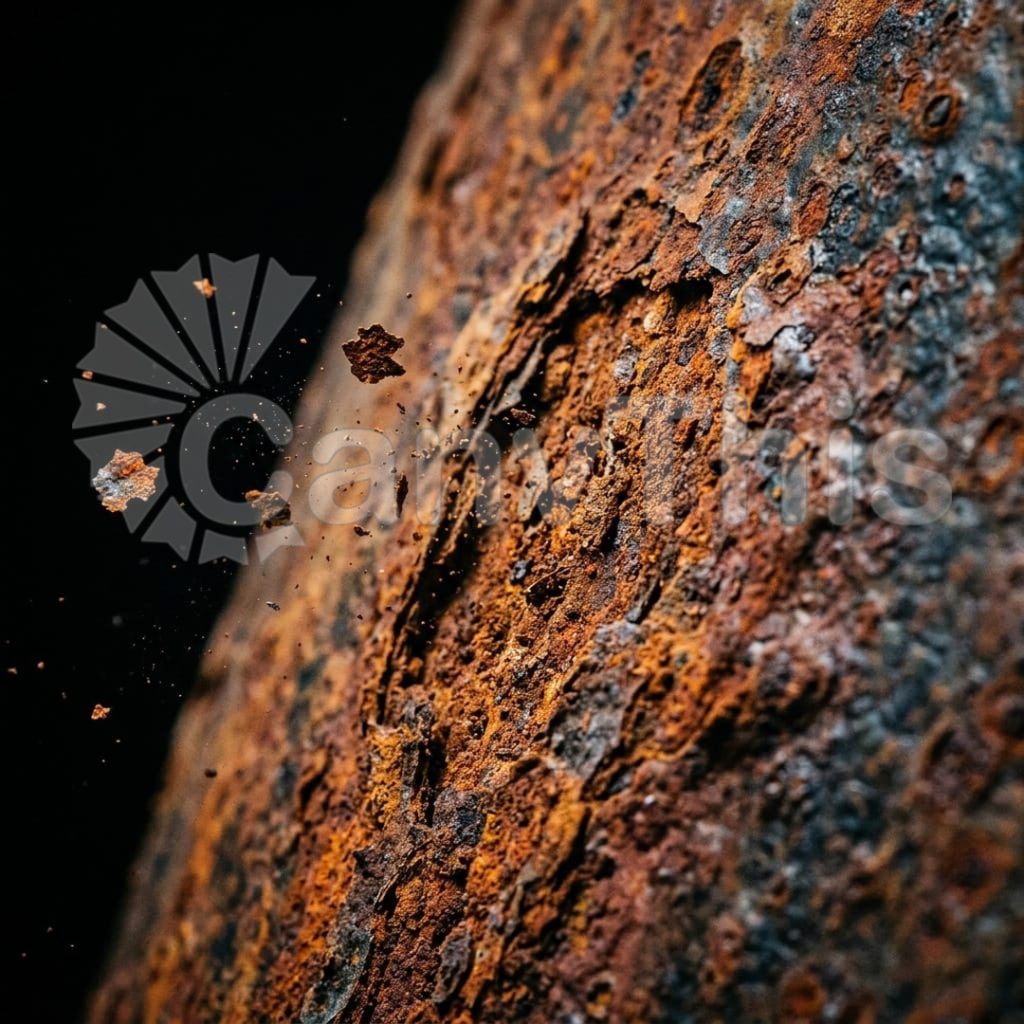 
									Rust Meditation — Industrial Patina as Fine Art