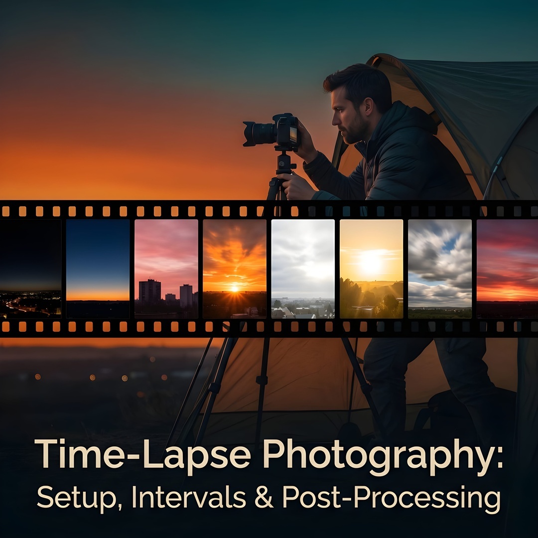 62. Time-Lapse Photography Setup, Intervals & Post-Processing