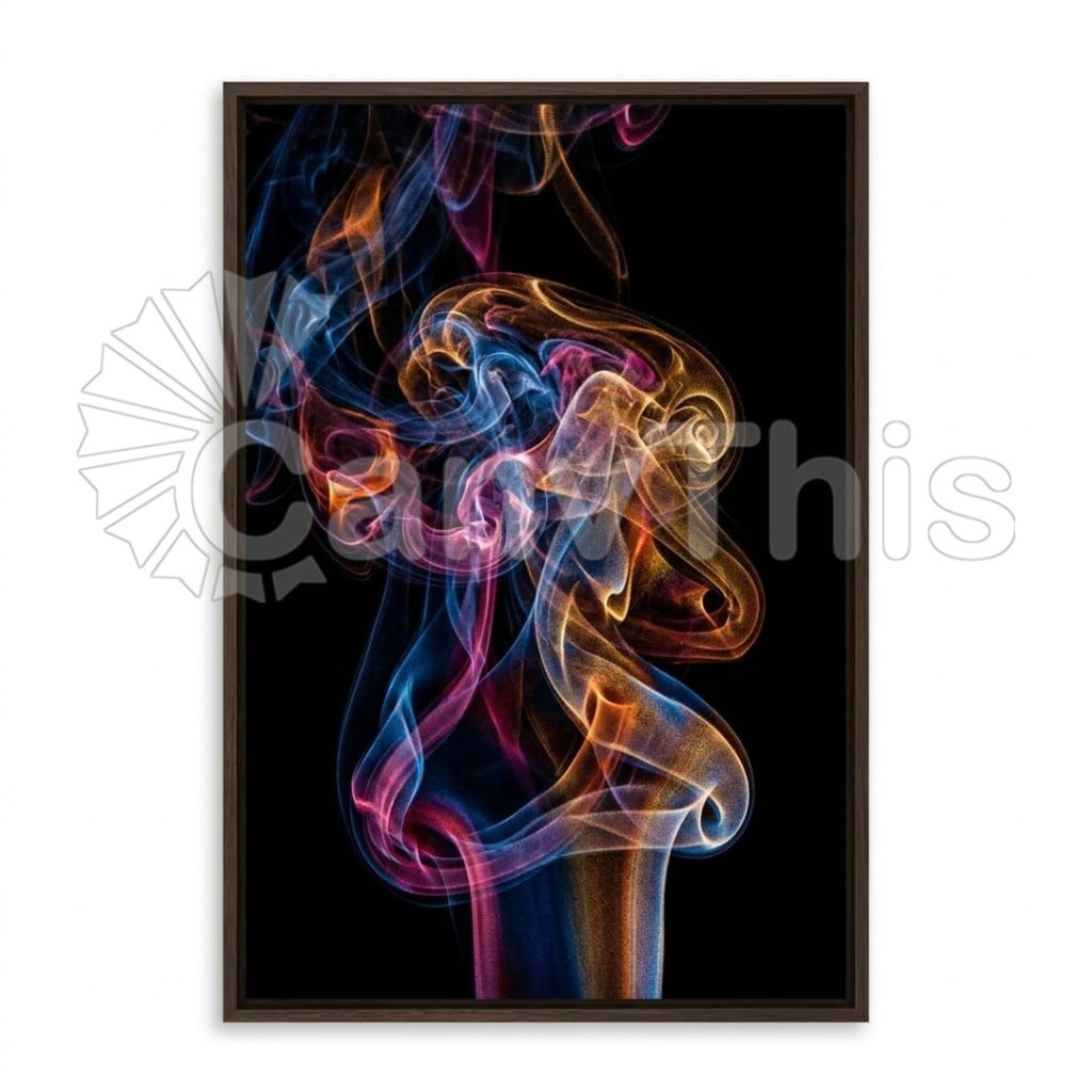 
									Smoke Veil Series I — White Silk Against Black