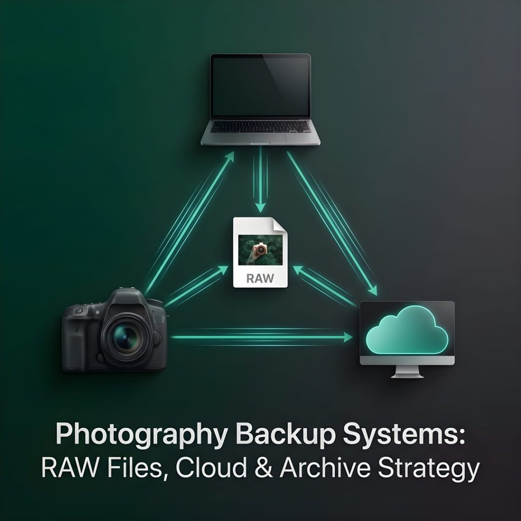
									Photography Backup Systems: RAW Files, Cloud & Archive Strategy
