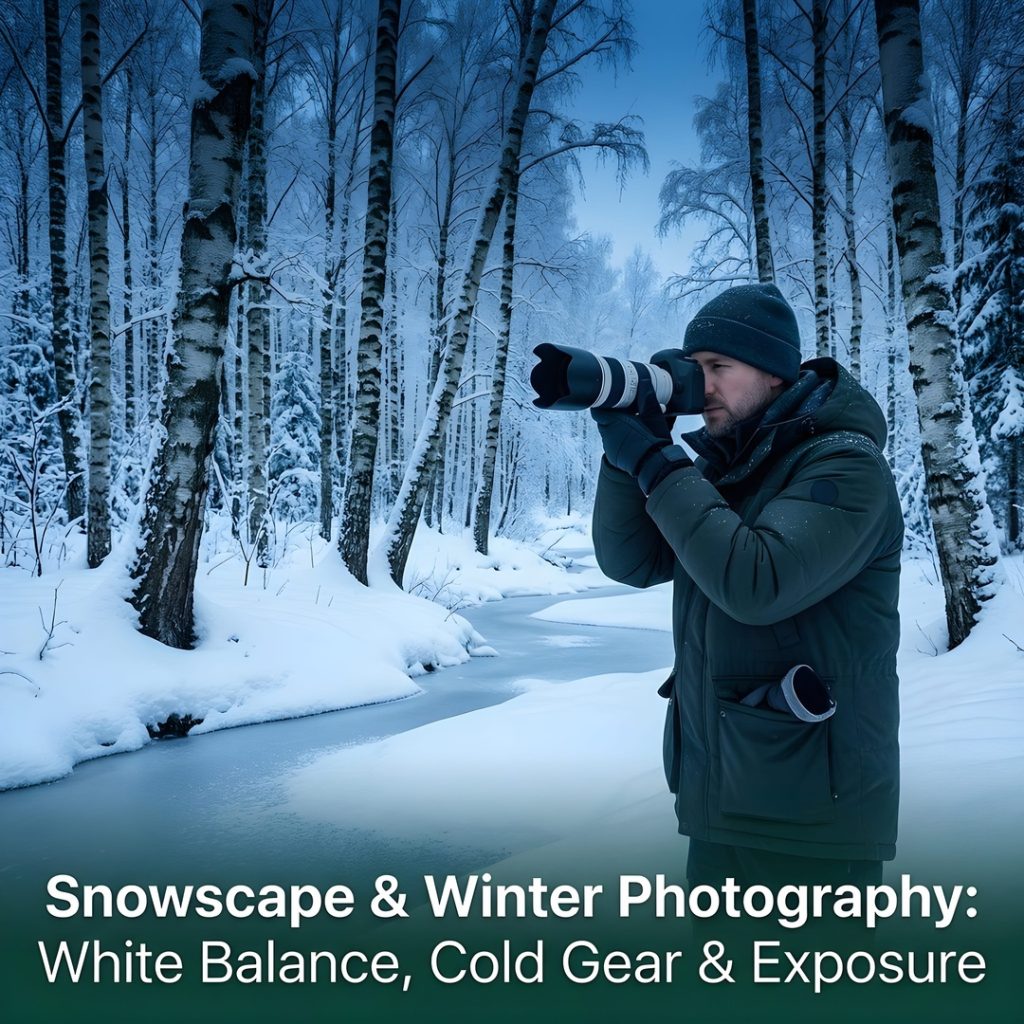 
									Snowscape & Winter Photography: White Balance, Cold Gear & Exposure
