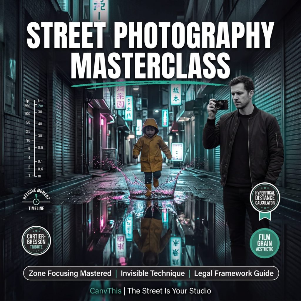 
									Street Photography Masterclass: Capturing Candid Urban Moments