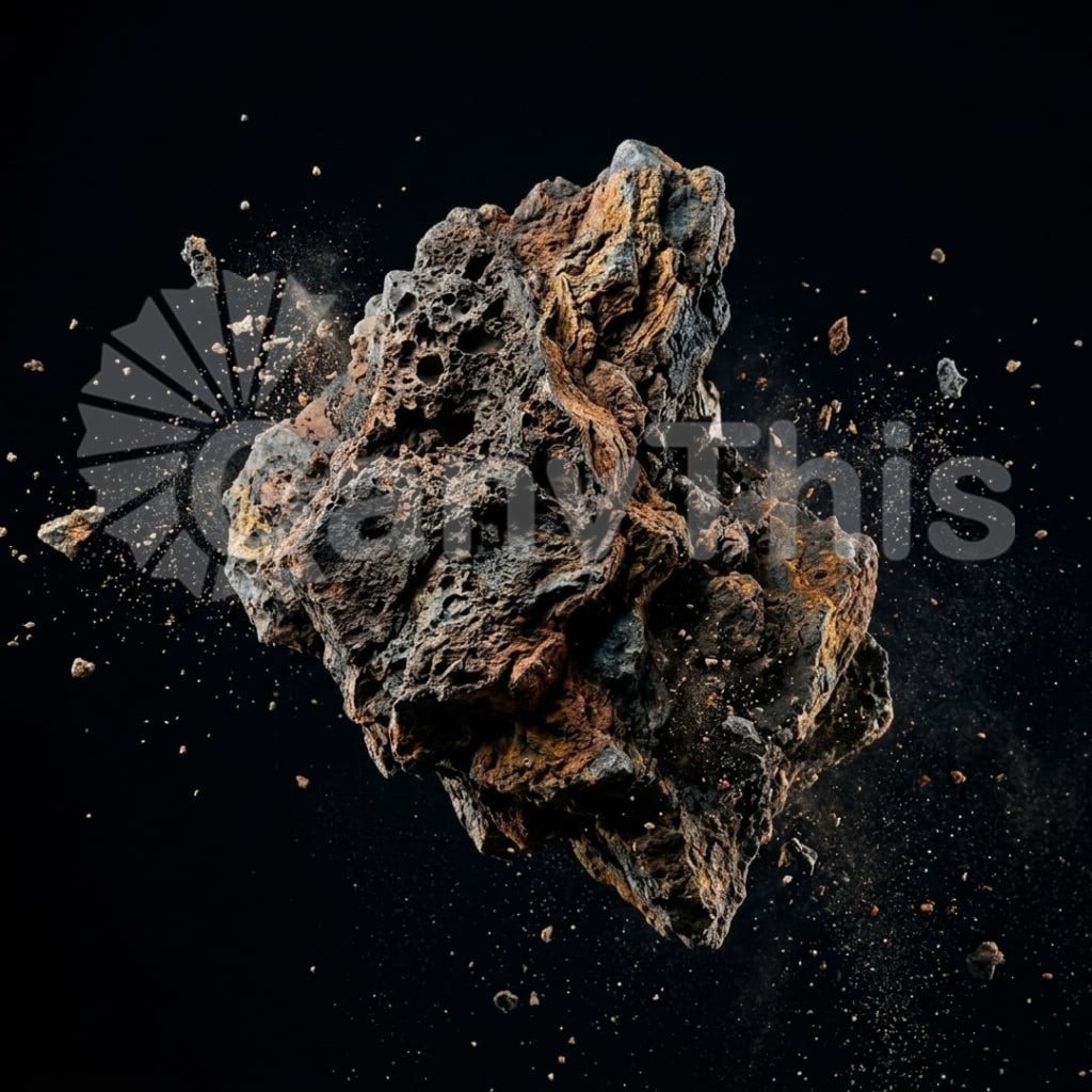 
									Volcanic Rock Section — Petrological Thin Section Art