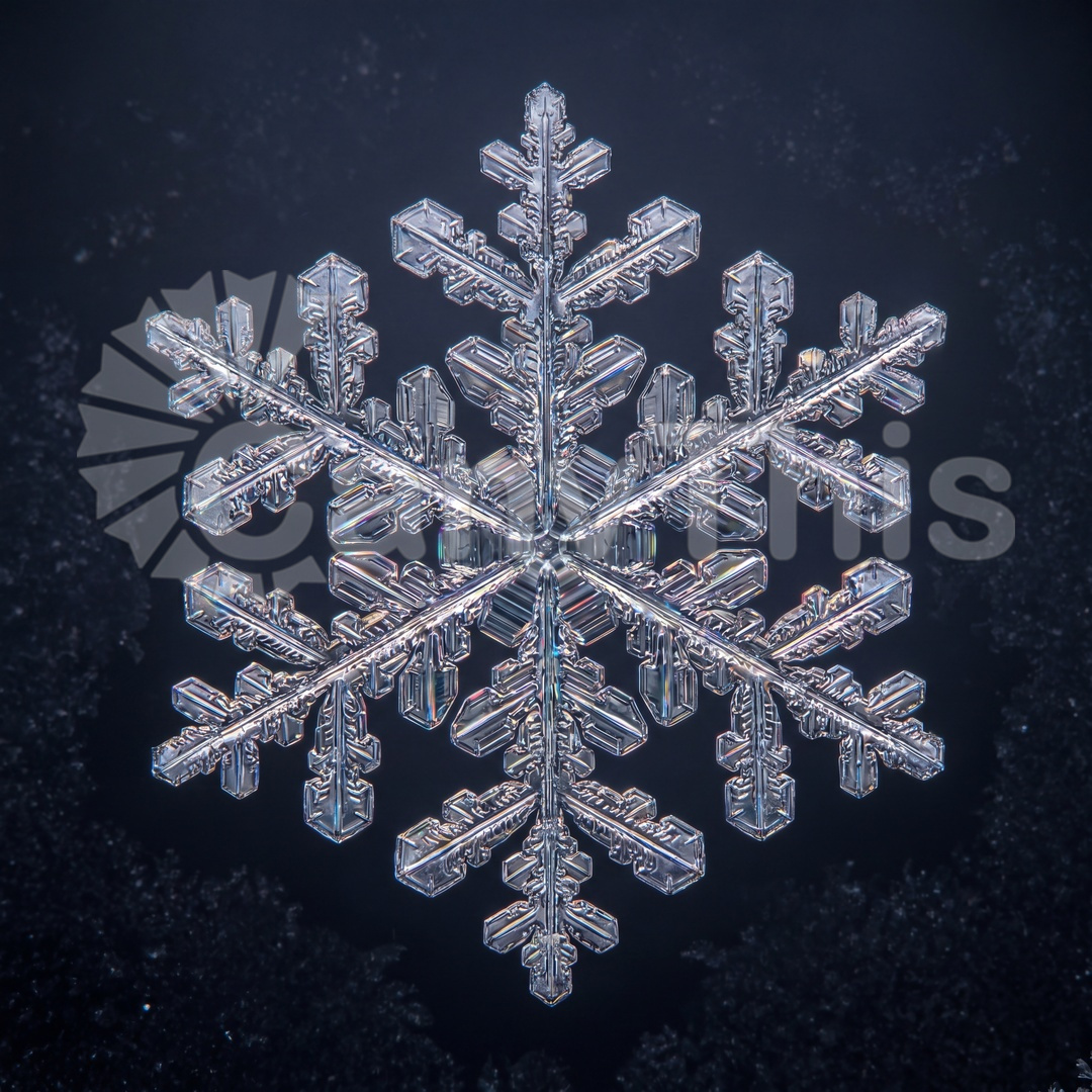 11_Snowflake Architecture — Single Crystal Study_watermarked