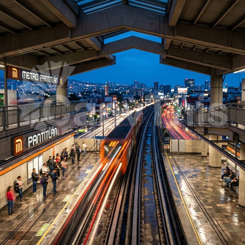 
									Mexico City Metro — Line 2 Rush Hour