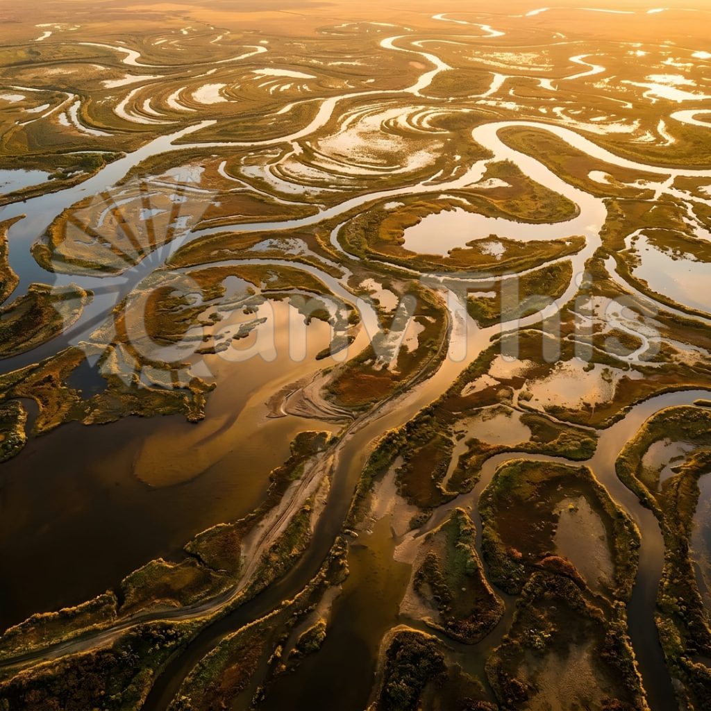 
									Flood Plains Abstraction — Okavango Delta