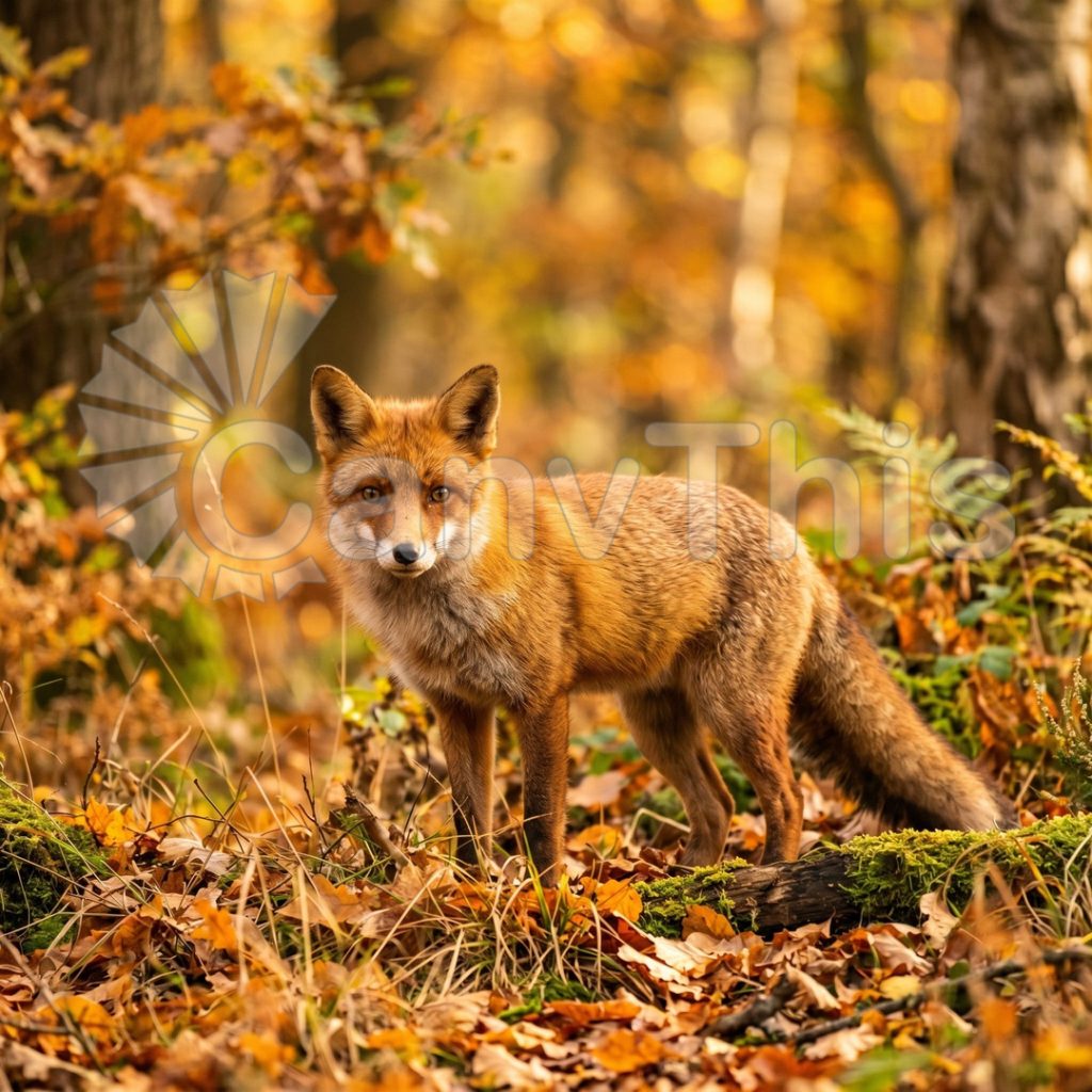 
									Red Fox Autumn — English Countryside