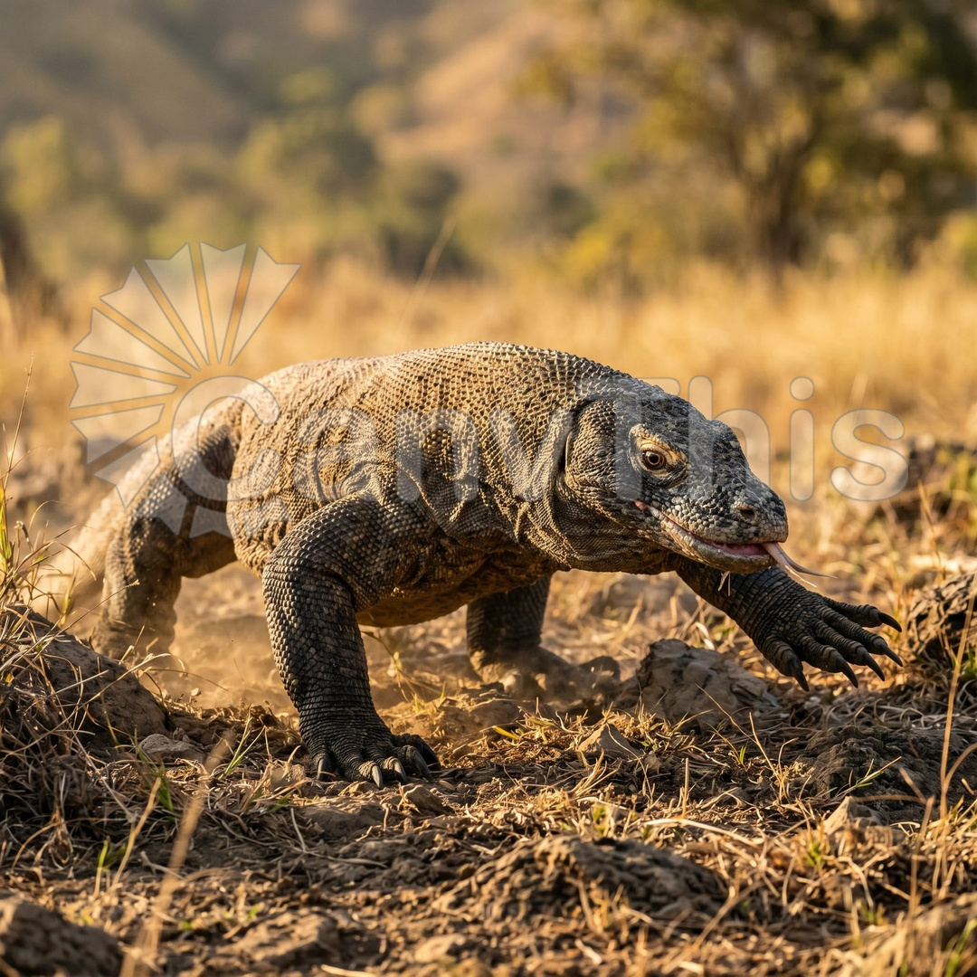 29_Komodo Dragon Hunt — Rinca Island_watermarked
