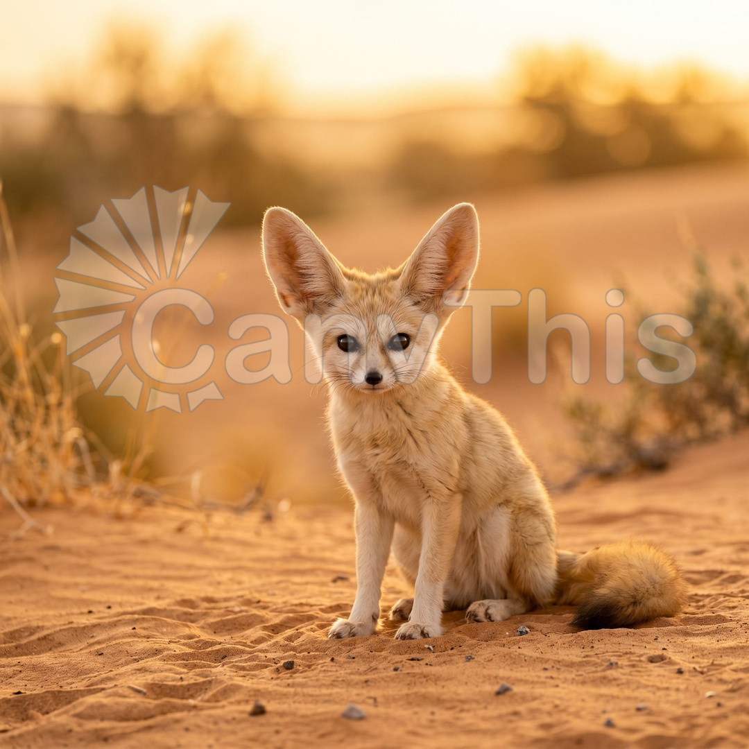 35_Fennec Fox Desert — Saharan Dawn Portrait_watermarked