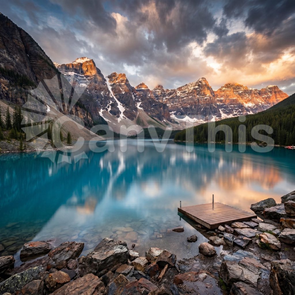 
									Moraine Lake — Valley of Ten Peaks