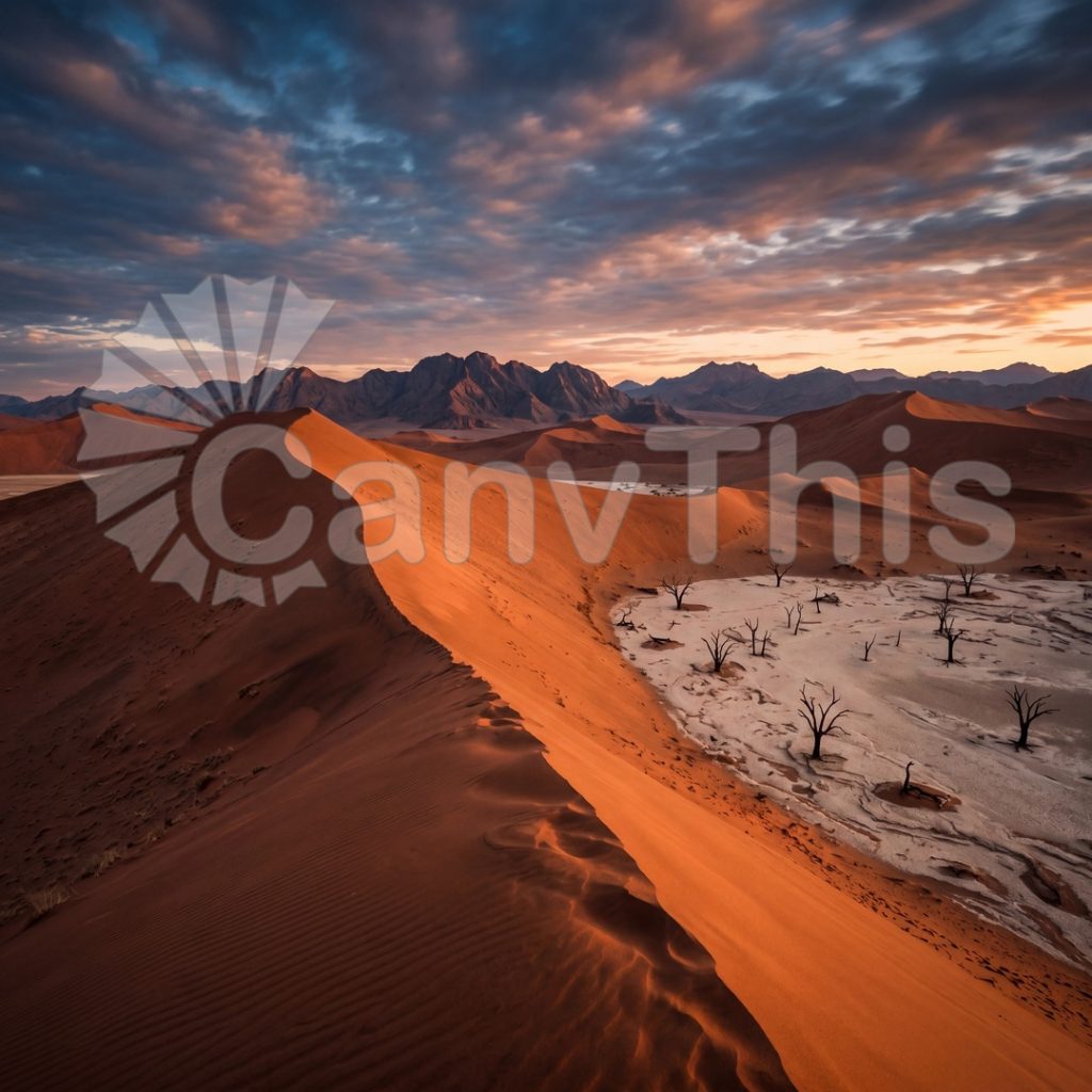 
									Namib Desert — Dead Vlei Star Night
