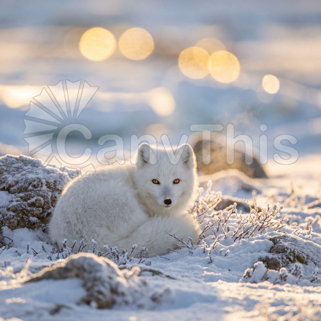 
									Arctic Fox Winter — White Ghost of the Tundra