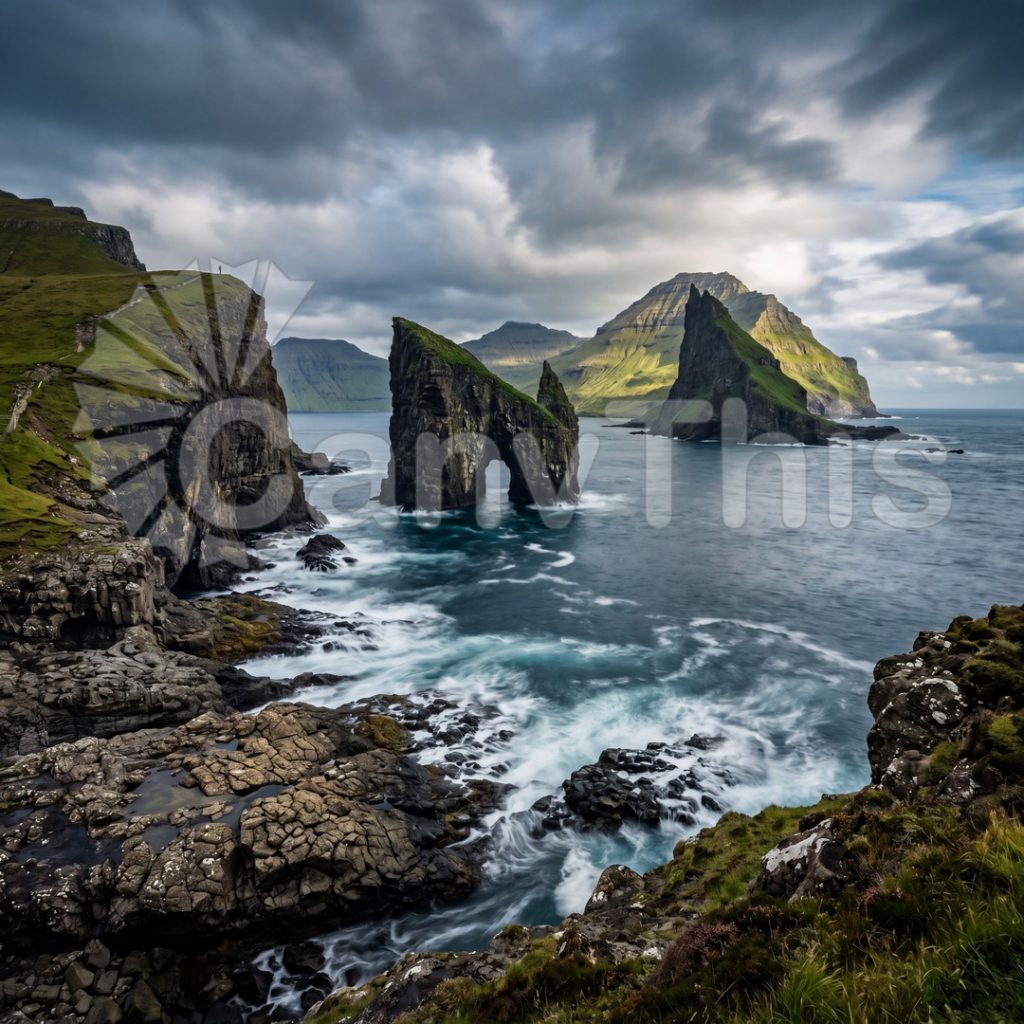 
									Faroe Islands — Drangarnir Sea Stack