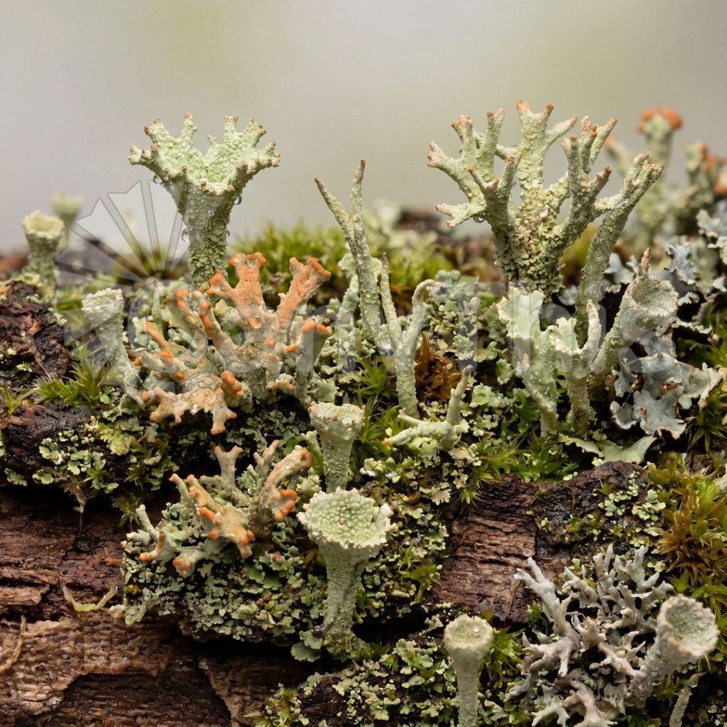 
									Lichen Miniature Forest — Cladonia cristatella