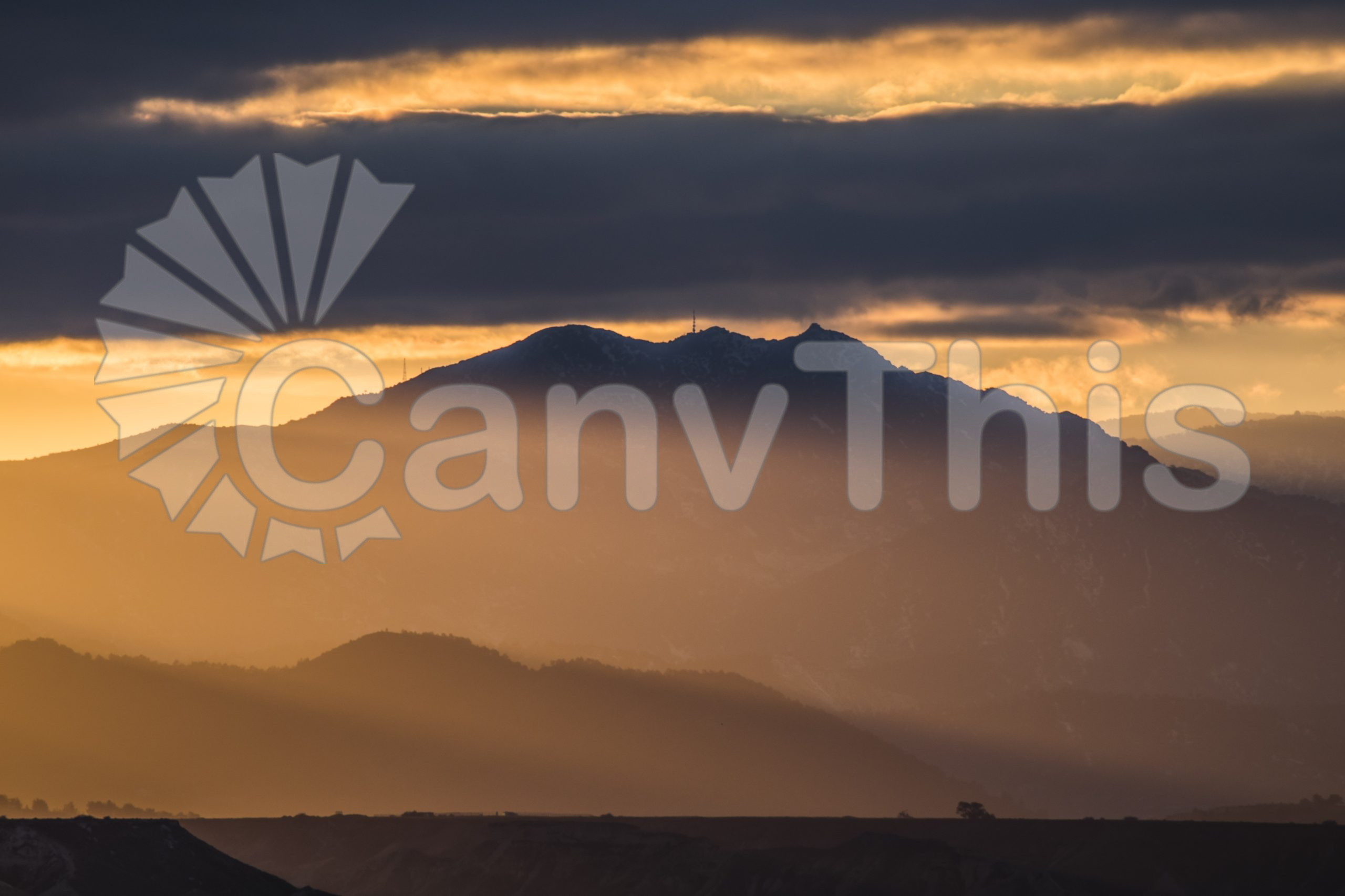 415. Breathtaking Sunset Mountain_watermarked