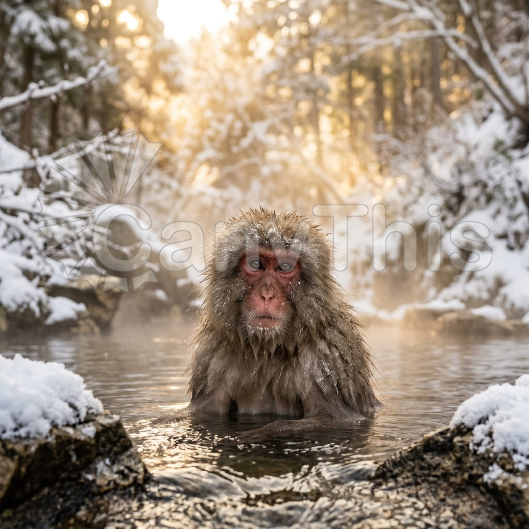 44_Snow Monkey Onsen — Jigokudani Hot Spring_watermarked