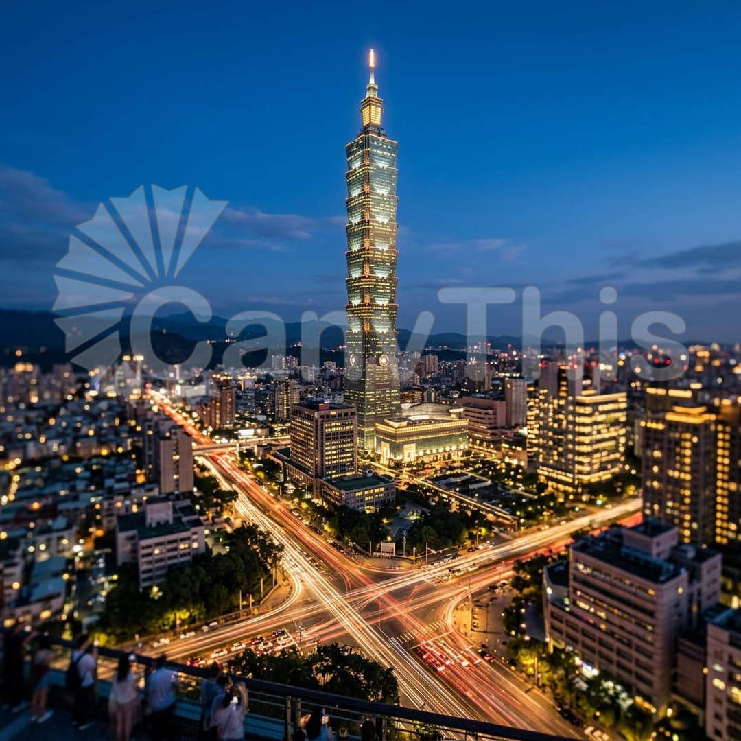 47. Taipei 101 — Golden Hour Glasswork_watermarked