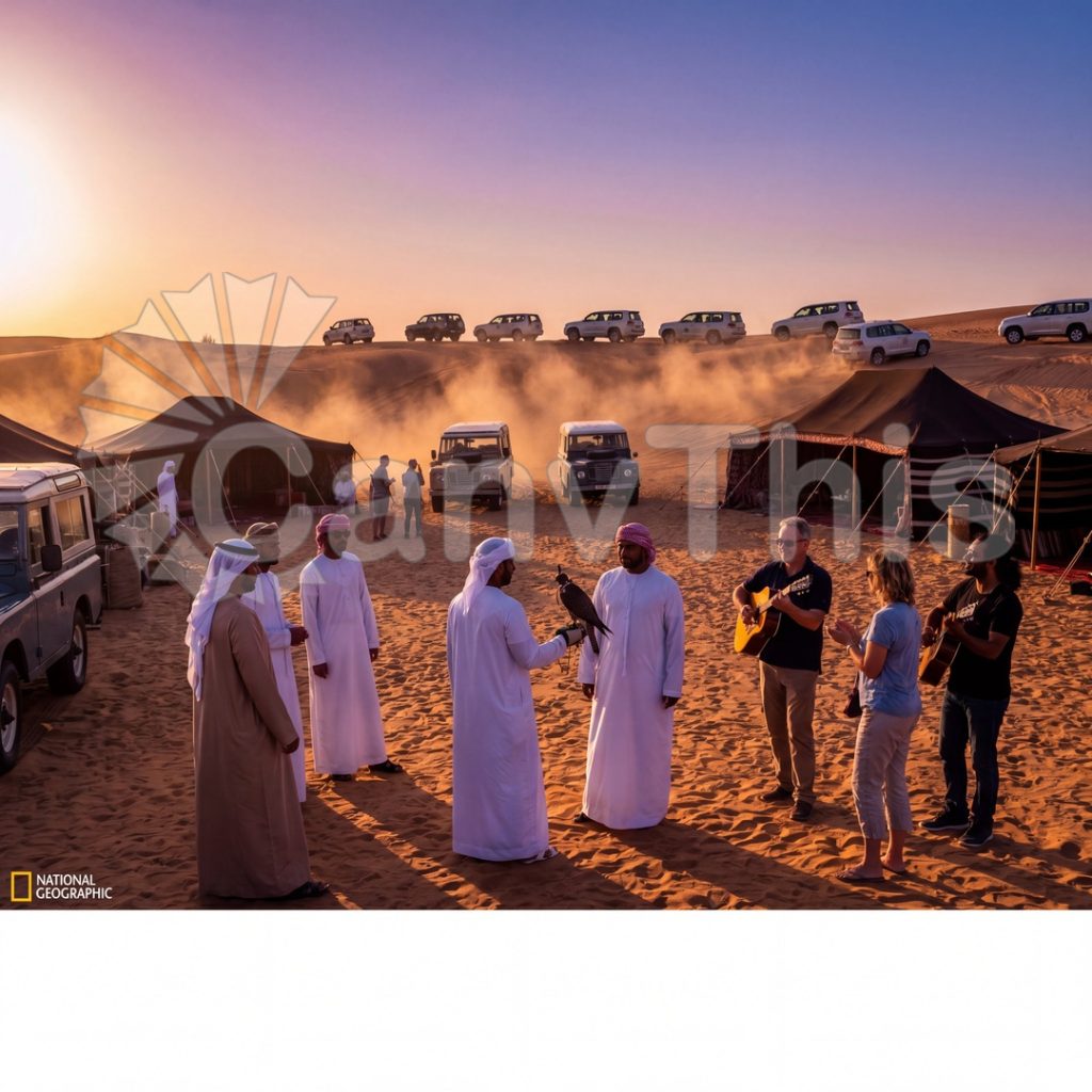 
									Dubai Desert Safari — Dune Bashing Sunset