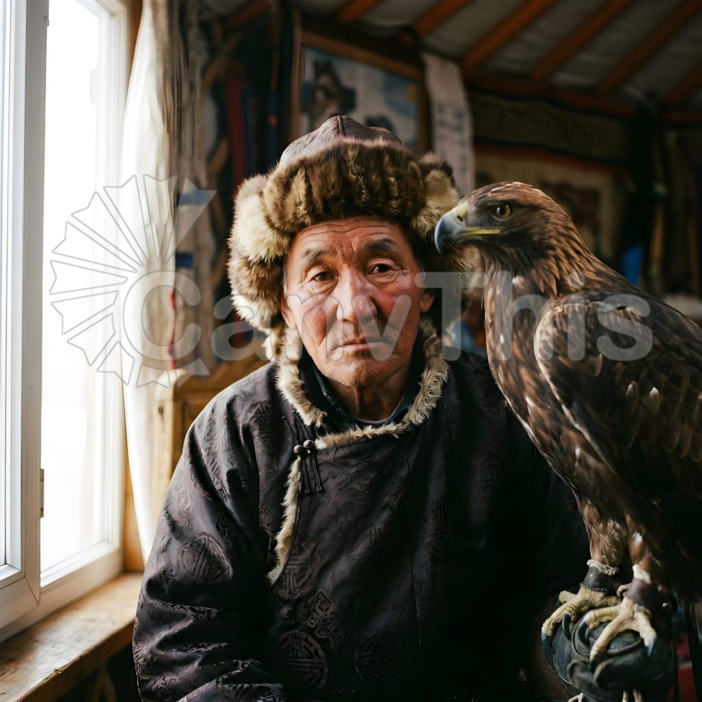 
									Mongolian Eagle Hunter — Berkutchi Ceremony