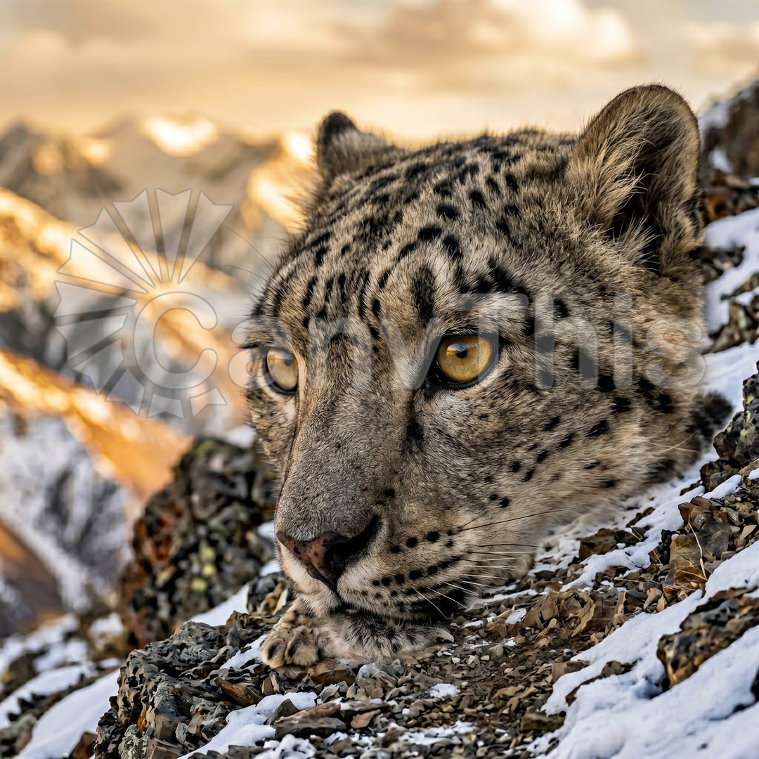 52_Snow Leopard Stalk — Ladakh Ridge Hunt_watermarked