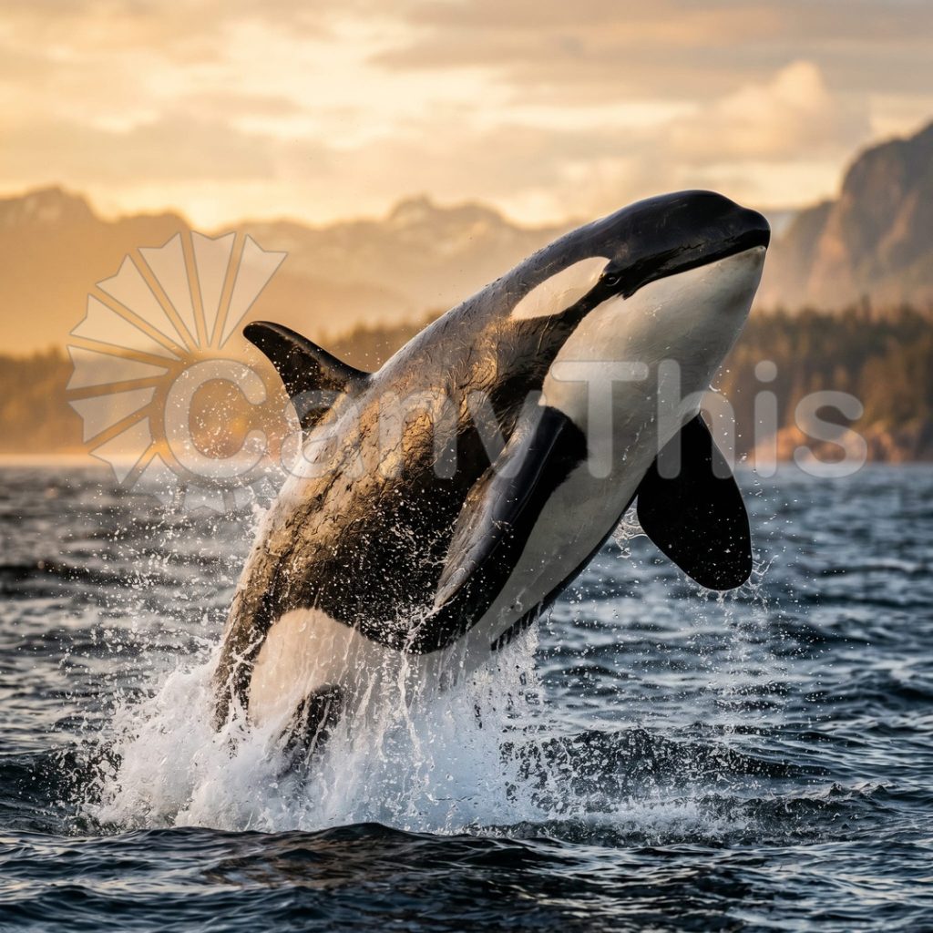 
									Orca Breach — Patagonian Hunting Wave