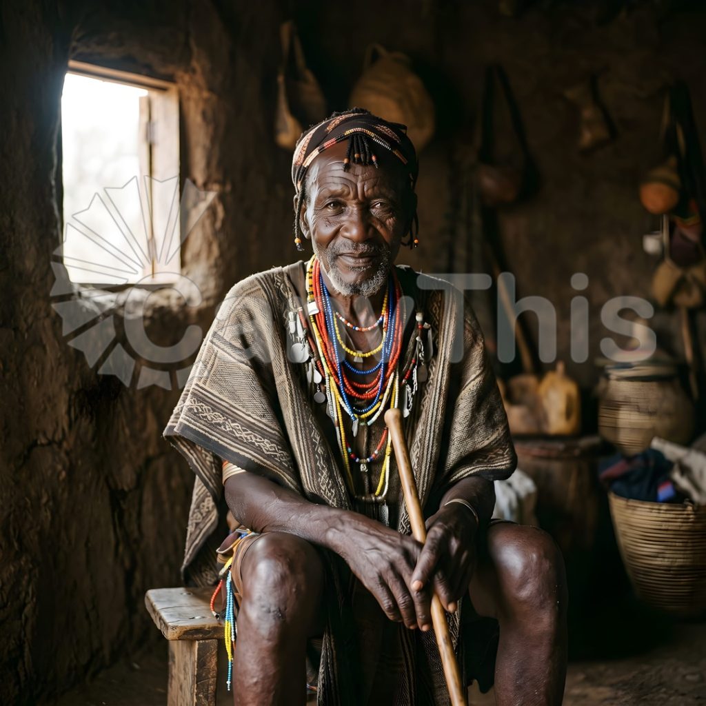 
									Ethiopian Omo Valley — Hamer Woman Ochre Portrait