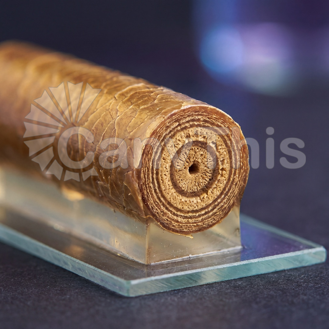54_Human Hair Cross-Section — Cortex and Cuticle Structure_watermarked
