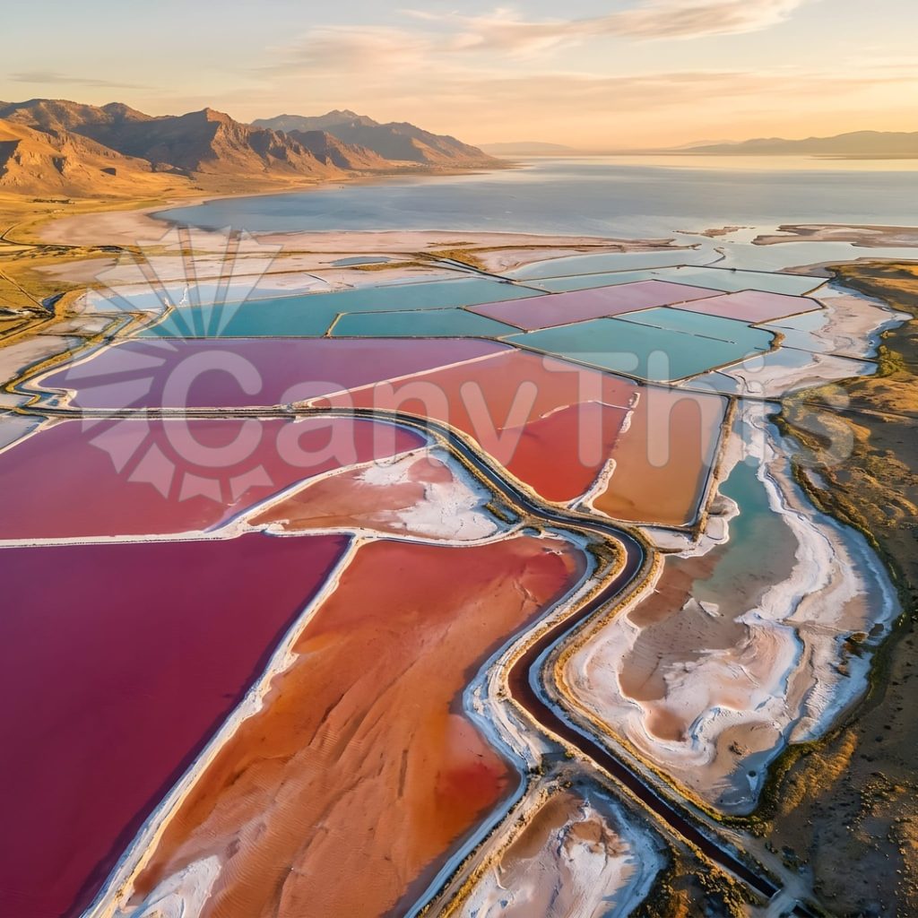 
									Great Salt Lake Halophyte Colours — Aerial Bacterial Palette