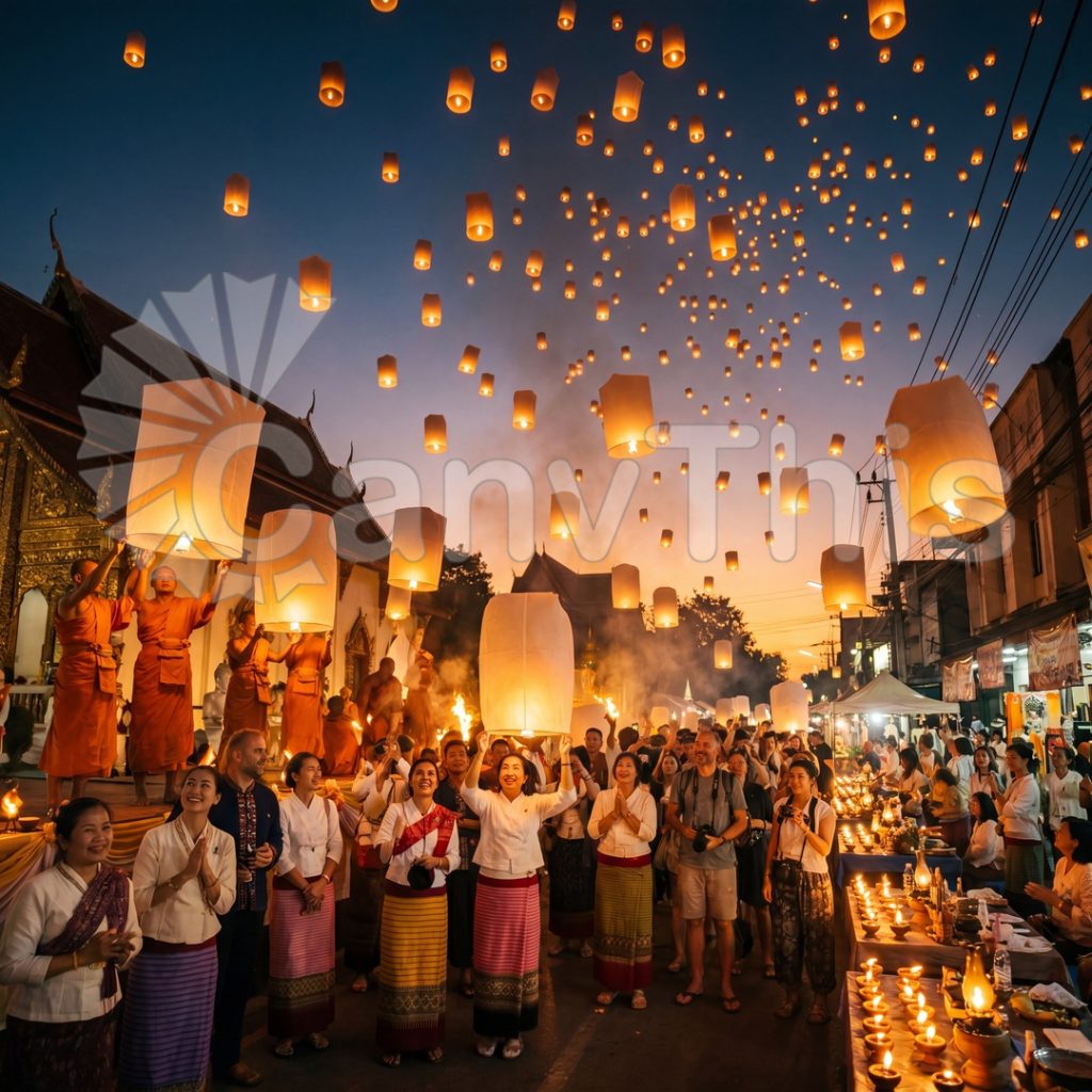 
									Yi Peng Lantern Festival — Chiang Mai Sky Release