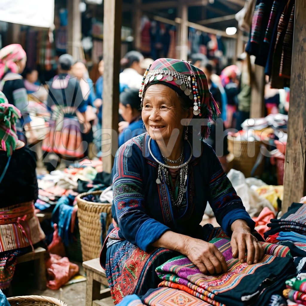 
									Ha Giang Hmong Market — Bac Ha Portrait