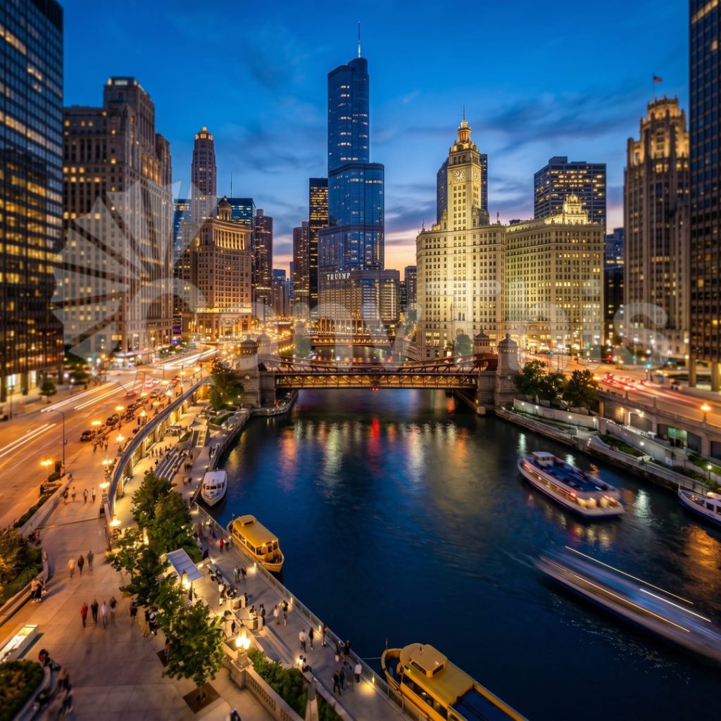 
									Chicago Riverwalk — Kayak Eye Level