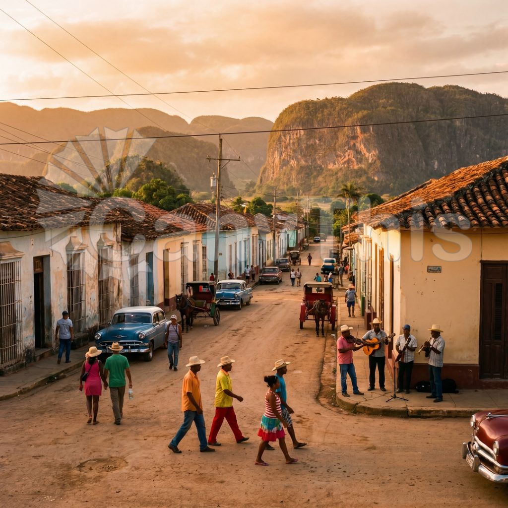 
									Cuba Viñales Valley — Tobacco Farm Morning