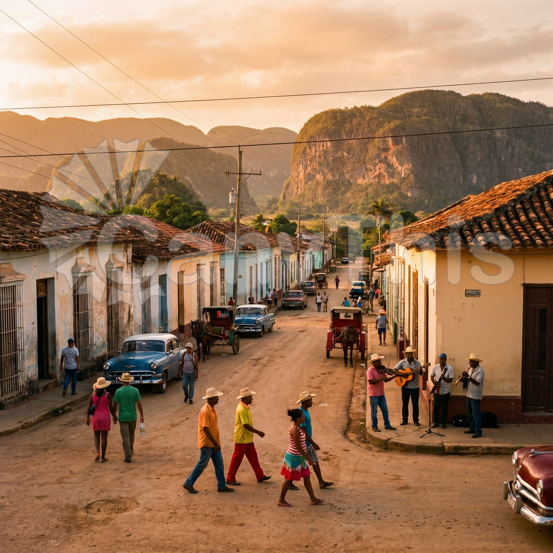 61. Cuba Viñales Valley — Tobacco Farm Morning_watermarked
