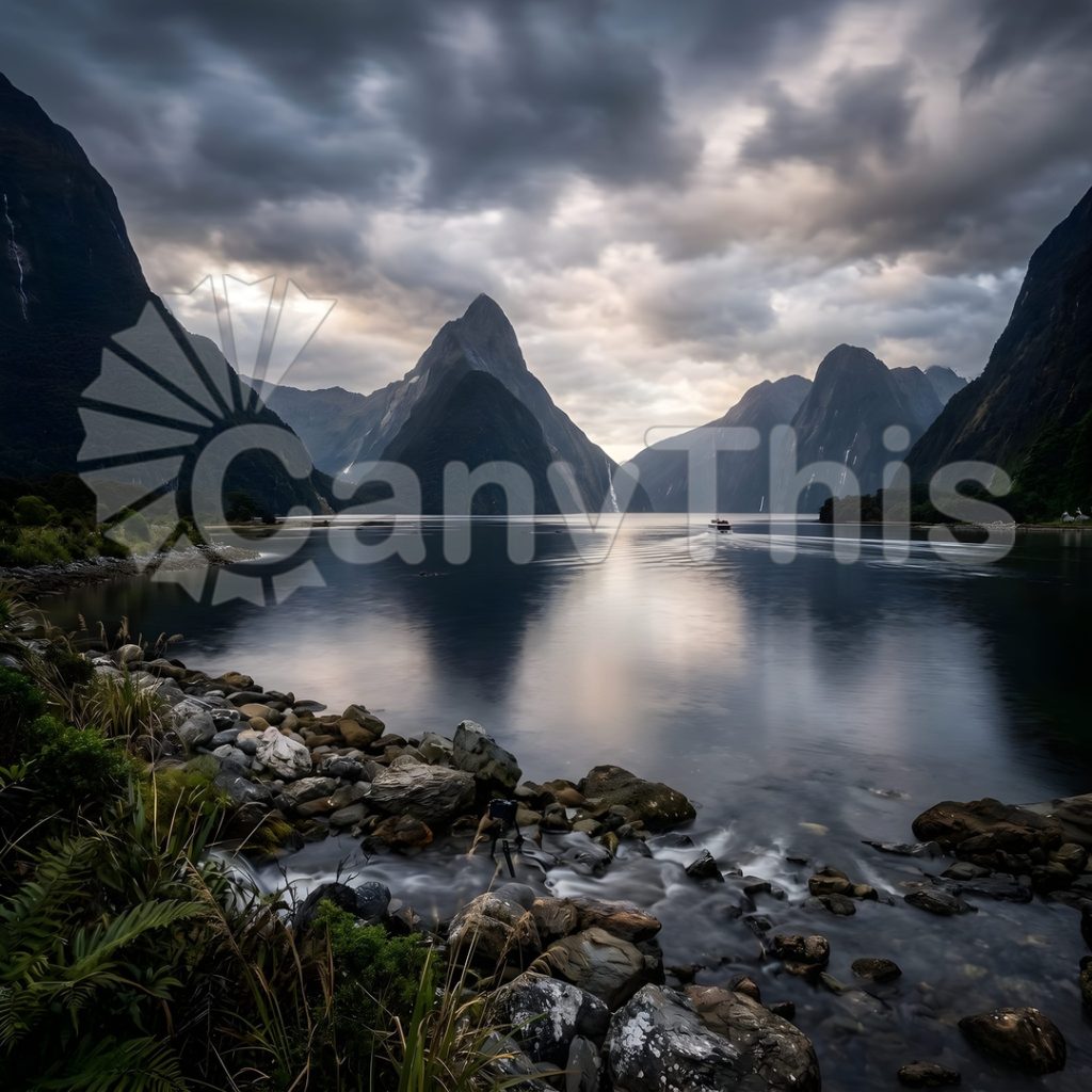 
									Milford Sound — Fiordland Morning Mist