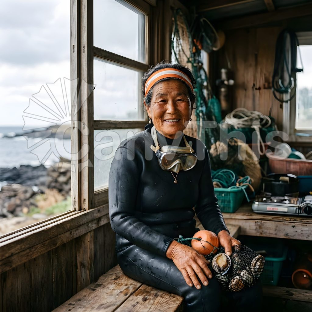 
									Korean Haenyeo — Jeju Island Free Diver