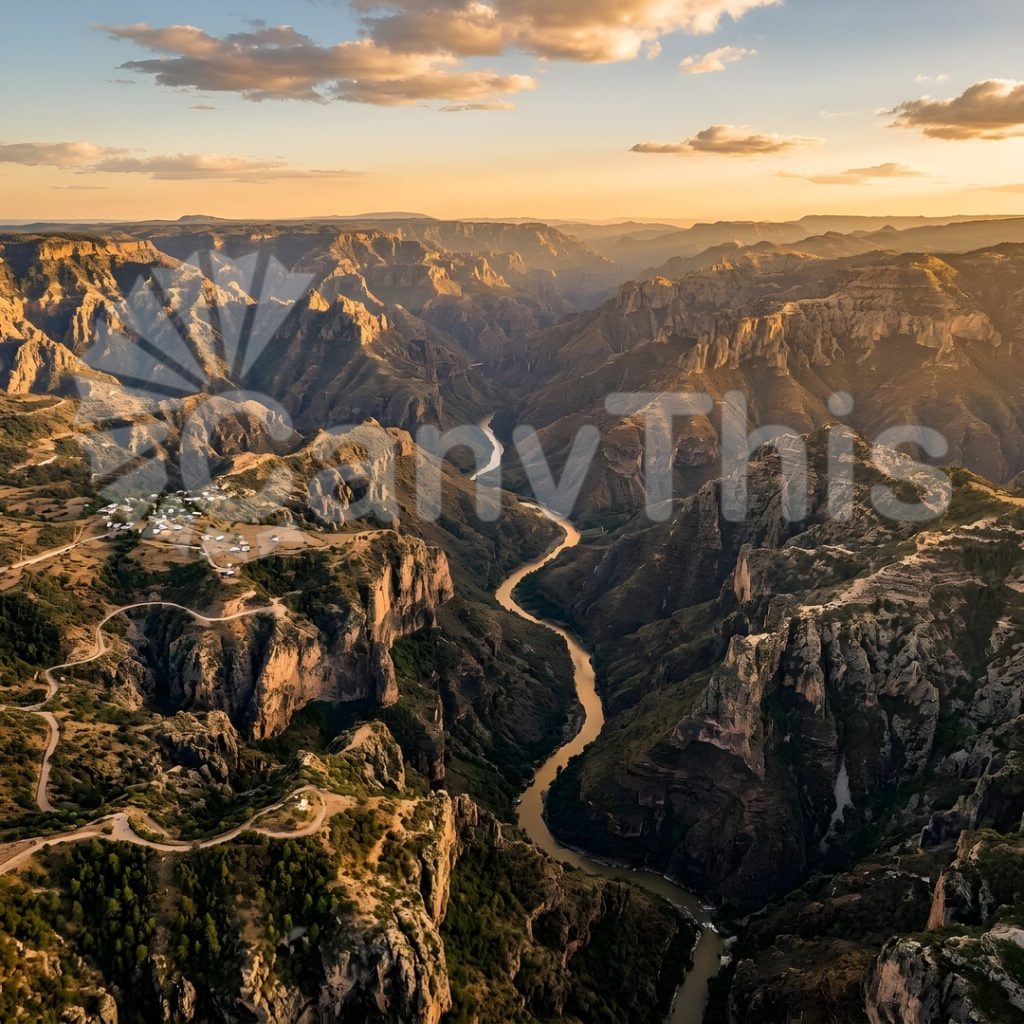 
									Copper Canyon — Barrancas del Cobre Aerial Scale