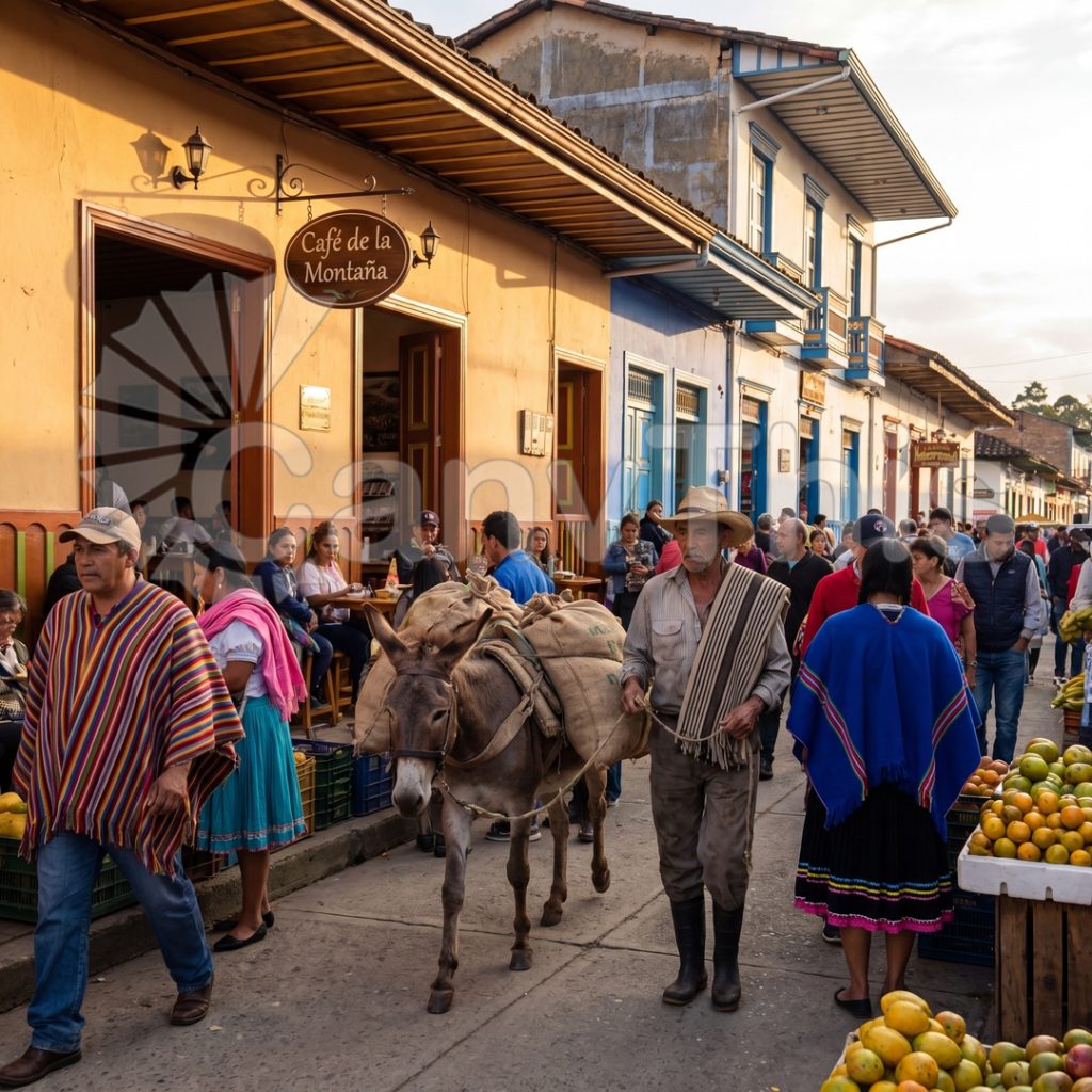
									Colombian Coffee Region — Willys Jeep Mountain Road