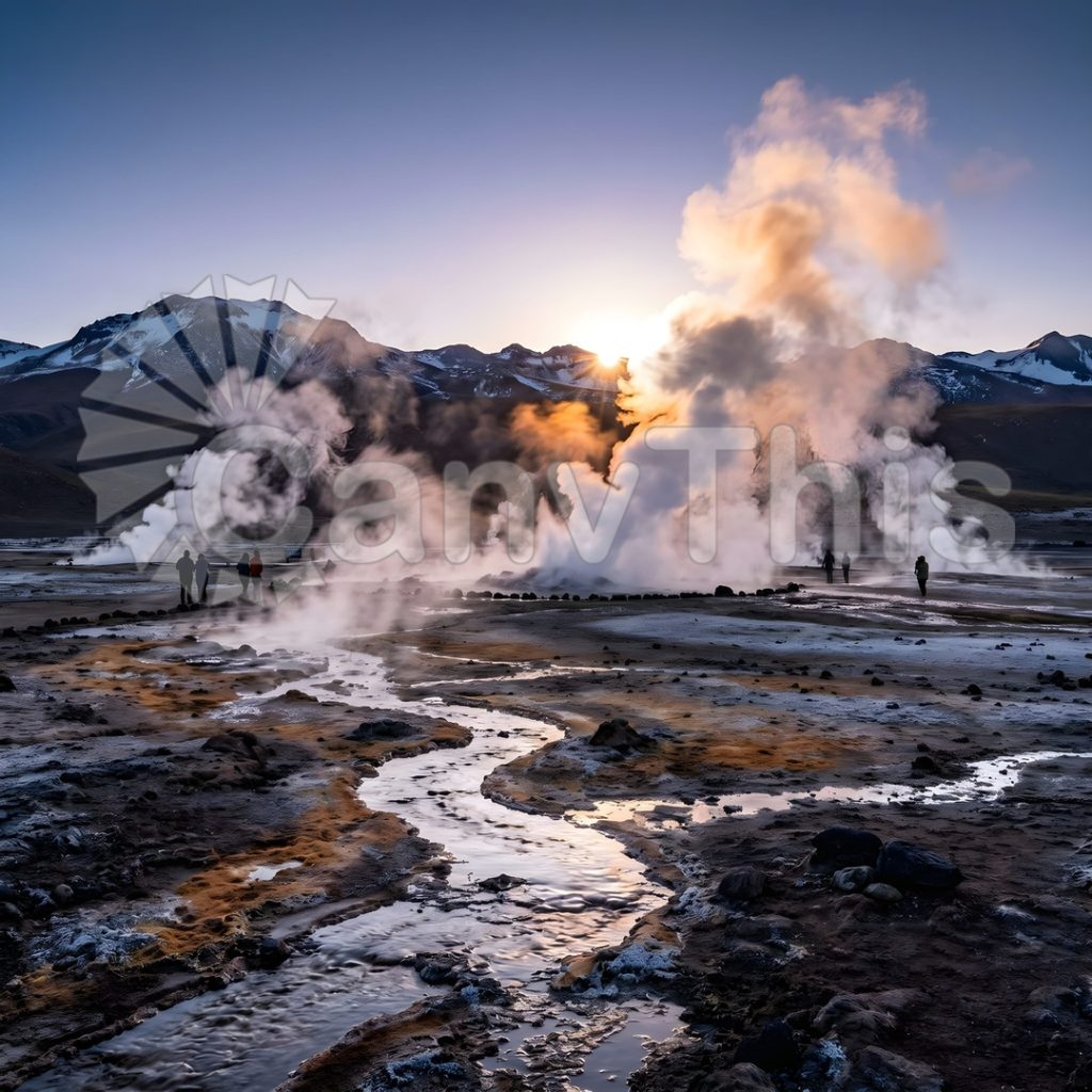 
									El Tatio Geysers — Atacama Dawn Eruption