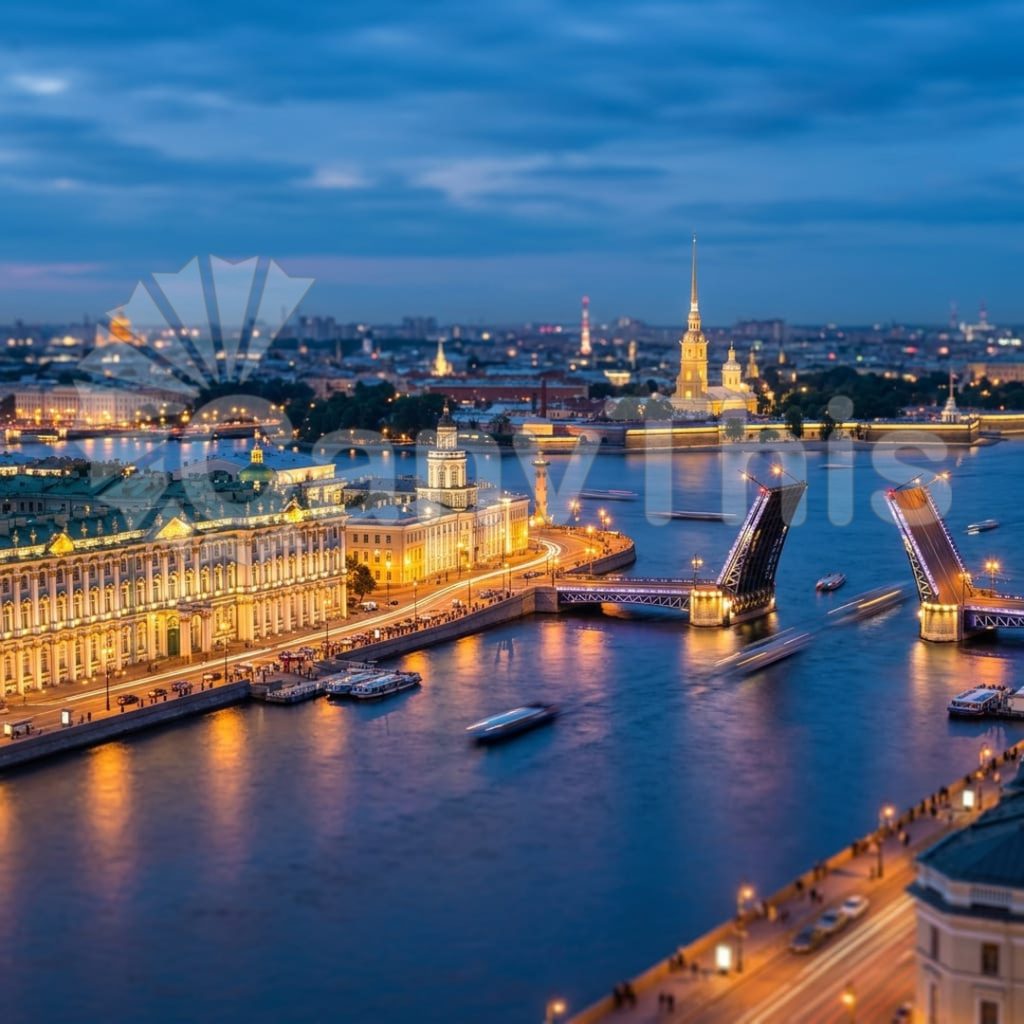 
									St Petersburg White Nights — Bridge Lift Sequence