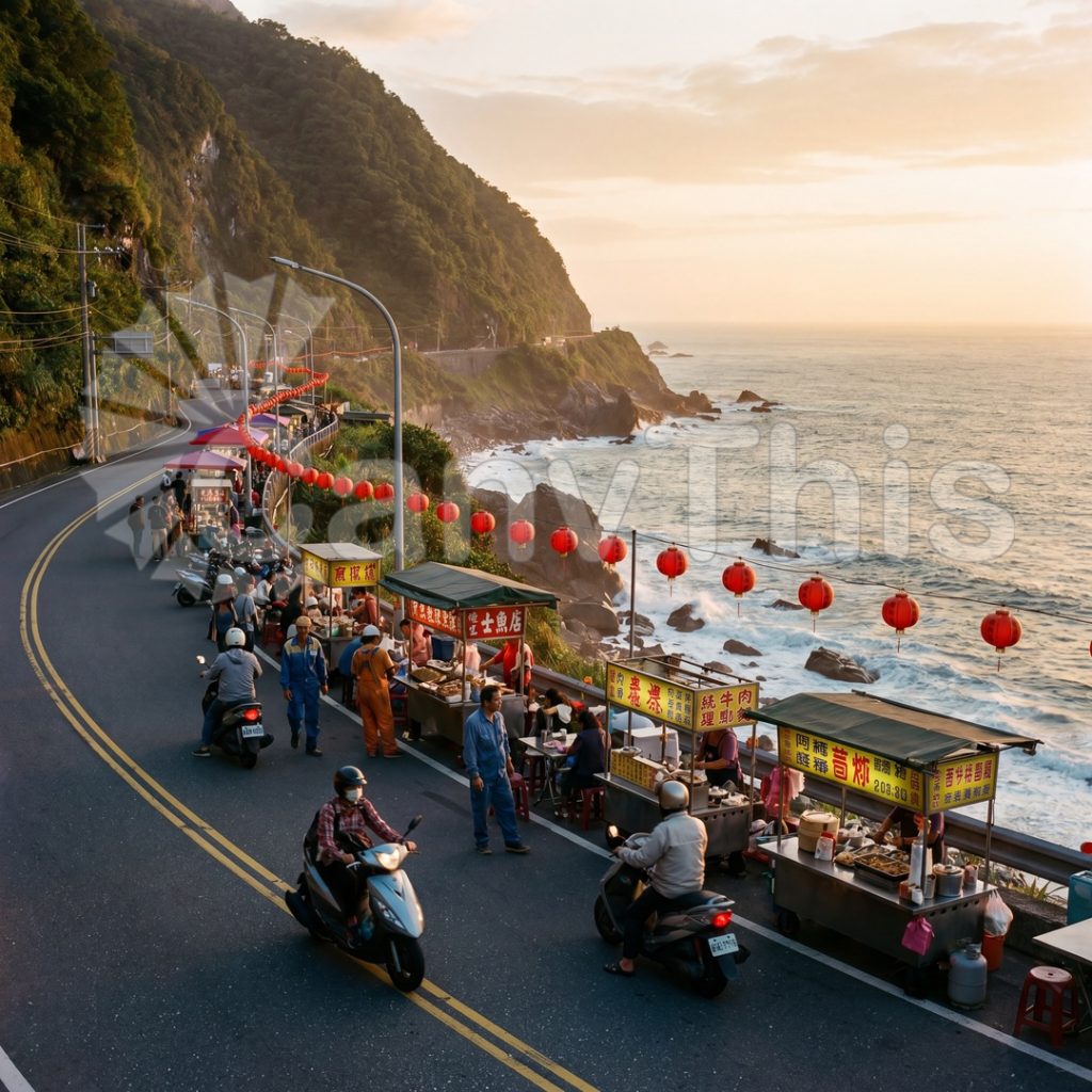 
									Taiwan Suhua Highway — Pacific Cliff Road